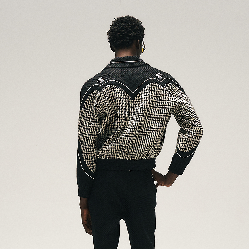 GLACIERBOY丨RAP STAR SERIES Houndstooth Tailored Jacket - PSYLOS 1, GLACIERBOY丨RAP STAR SERIES Houndstooth Tailored Jacket, Jacket, GLACIERBOY•JAPAN, PSYLOS 1